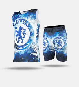 ست رکابی و شلوارک مردانه Chelsea