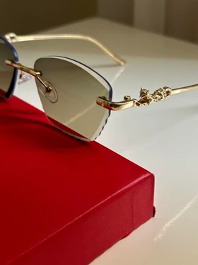 عینک مستر کوالیتی پارت امارات کارتیر فوتوکرومیک کد 73939 Cartier (زیتونی)