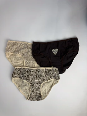 پک 3 تایی شورت زنانه نخ پنبه‌اینچی