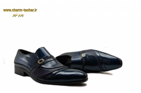 کفش مجلسی ورنی چرم طبیعیbl553