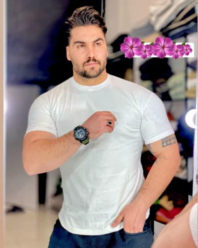 تیشرت ساده آستین کش