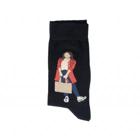 جوراب ساق بلند مردانه مدل me3008