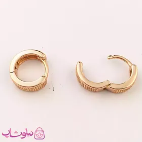 گوشواره حلقه‌ای کوچک زنانه ژوپینگ