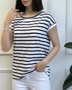 تیشرت خطی اف اند اف
