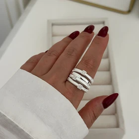 انگشتر زنانه امگا کد 813