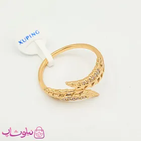 انگشتر زنانه ژوپینگ طرح برگ