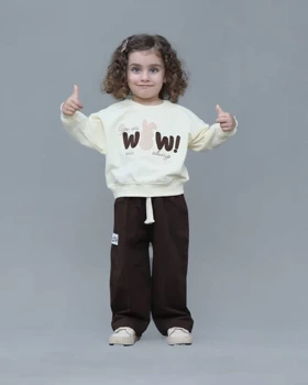 بلوز شلوار wow هوم کیدز
