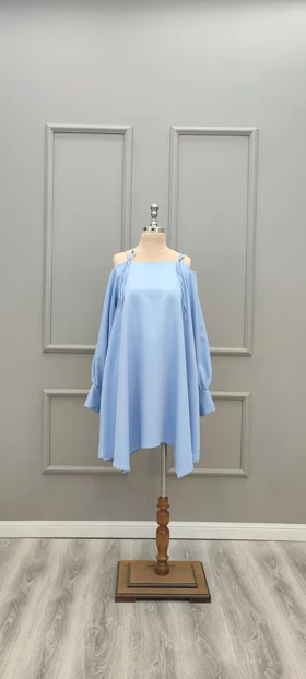 پیراهن کوتاه سرشونه بندی 201