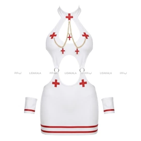 کاستوم پرستاری سفید برند کلرن کد 3213