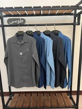 پیراهن جین آستین بلند 2321