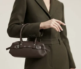 کیف زنانه ریبو کوچک کد 3229 (قهوه ای)