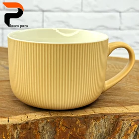 لیوان بزرگ دسته دار سوپ