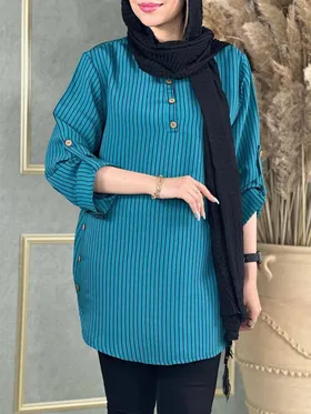 شومیز راه راه تابستانه