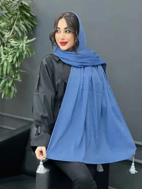 شال پلیسه لمه دار