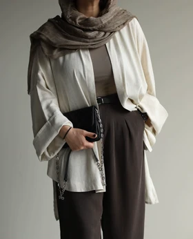 شومیز جلوباز لینن genshin