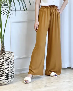 شلوار بگ نخی رنگی