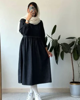 مانتو جین پاییزه