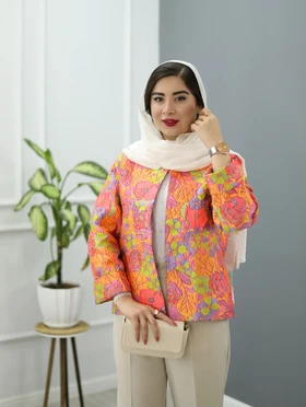 کت ژاکارد لامیا