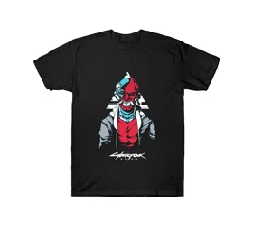 تیشرت Samurai Graphic Hoodie سایبر پانک