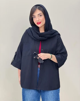 شومیز پاکتی لینن