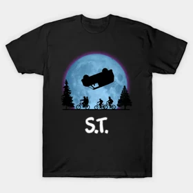 تیشرت استرنجر تینگز تیشرت Stranger Things طرح S.T.