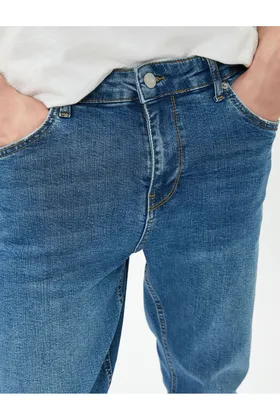 شلوار جین Skinny Fit - Michael Jean 4SAM40019ND