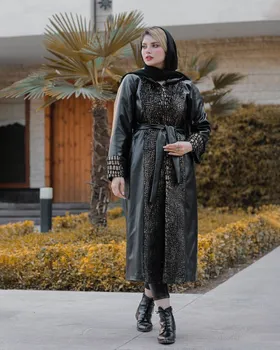 پالتو بلند زمستانی مدل یاسمین