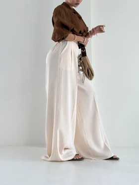 شلوار کرپ چام