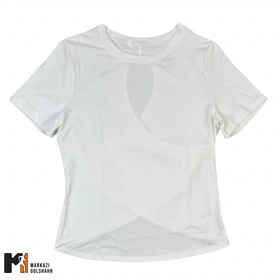 تیشرت زنانه ورزشی پارچه اسپان کد 090