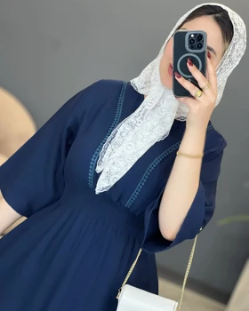 پیراهن پاپیون بهاره لینن
