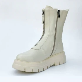 نیم بوت زنانه استرادیواریوس مدل 00009-Stradivarius-Flat-Ankle-Boots