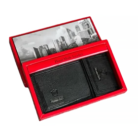 ست دو تکه کیف پول و جاکارتی مردانه چرمی gucci-2