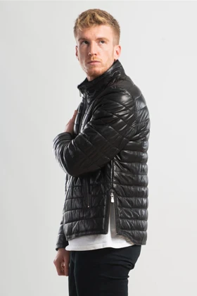 کت و کاپشن مردانه new-venture-gian-ferre-solid-leather