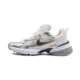 کفش و کتانی زنانه و دخترانه مدل نایک کوشلون NIKE V2K رنگ سفید طوسی