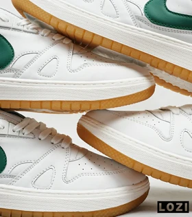 کفش کتانی مردانه سفید سبز نایک NIKE SB
