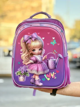 کوله پشتی دخترانه کارتونی