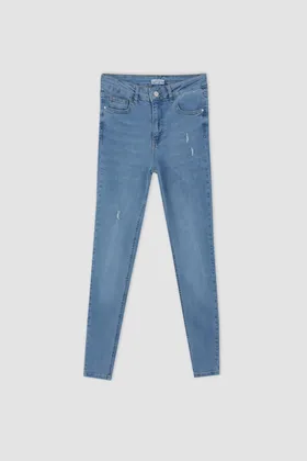 شلوار جین کمر بلند معمولی Rebeca Skinny Fit Y4261AZ22AU