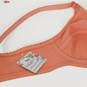 سوتین زنانه بدون فنر گلبهی کد 3400-MY