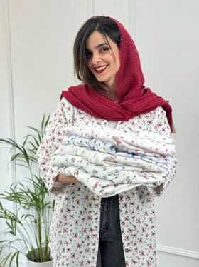 مانتو دخترانه شکوفه