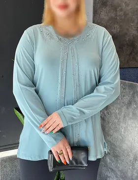 بلوز نگینی آرمیس کد : b0012