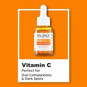 سرم روشن‌کننده و ضدلک پوست بالانس, Balance مدل Vitamin C حاوی ویتامین C حجم 30 میلی‌لیتر