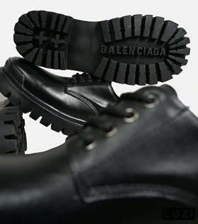 کفش مردانه لوفر مشکی BALENCIAGA