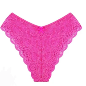 ست شورت و نیم‌تنه زنانه گیپور رنگ صورتی