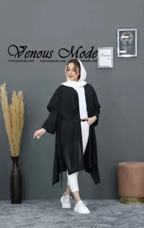 مانتو حریر میله ای آماندا