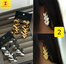 گوشواره فانتزی زنانه بزرگ دفرمه