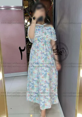 پیراهن یقه چتری