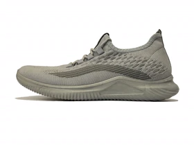 کفش راحتی جورابی ورساچی با بند نمایشی طوسی