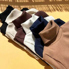 بلوز زنانه یقه اسکی کبریتی دلاهو (Delahoo) کد 0301281