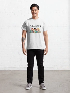 تیشرت friends طرح Recess Friends