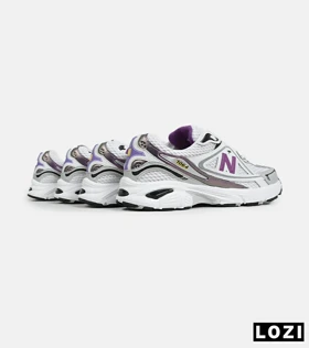 کفش کتانی مردانه و زنانه سفید بنفش NEW BALANCE 1064 V.2